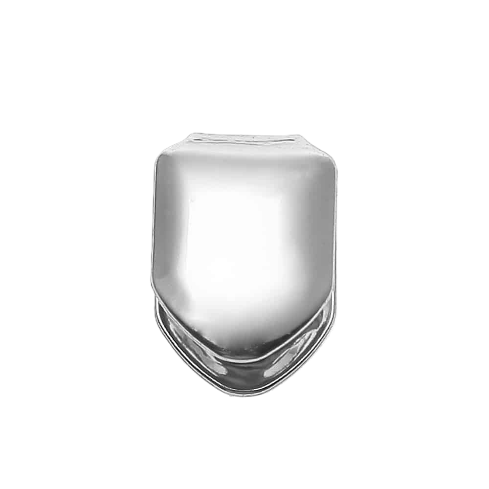 [FBG0021] Single Silver Plated Clip-on Tooth Cap