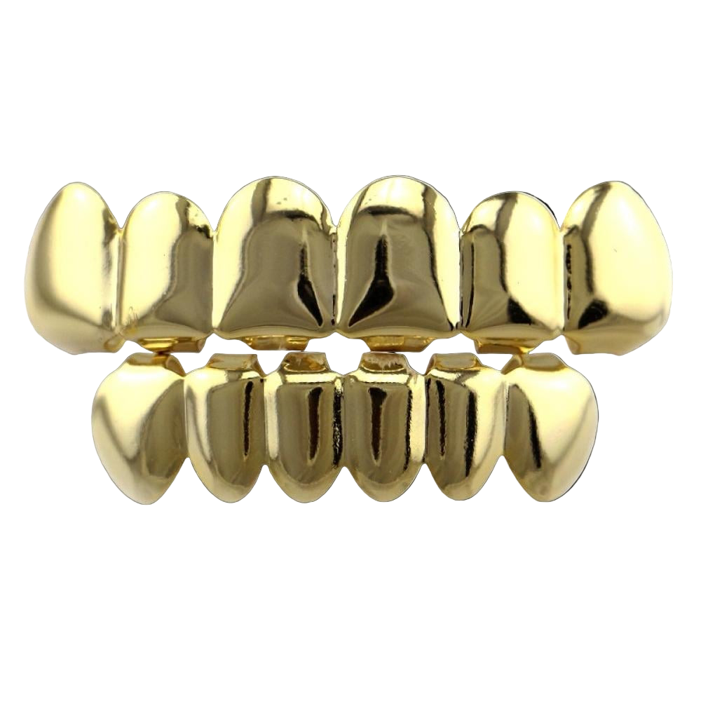 Classic Gold Plated Teeth Grillz