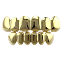 Classic Gold Plated Teeth Grillz